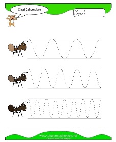 Çizgi Çalışma Sayfaları